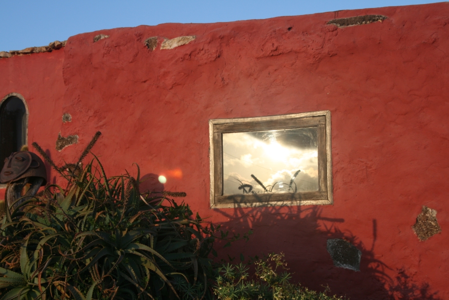 Sunshine through the window
