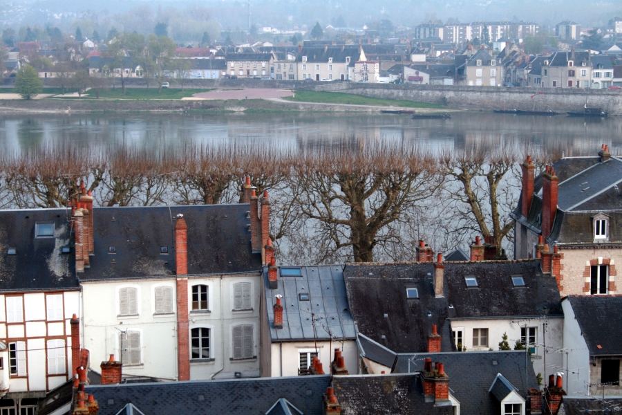 Blue Roofs and Blue River