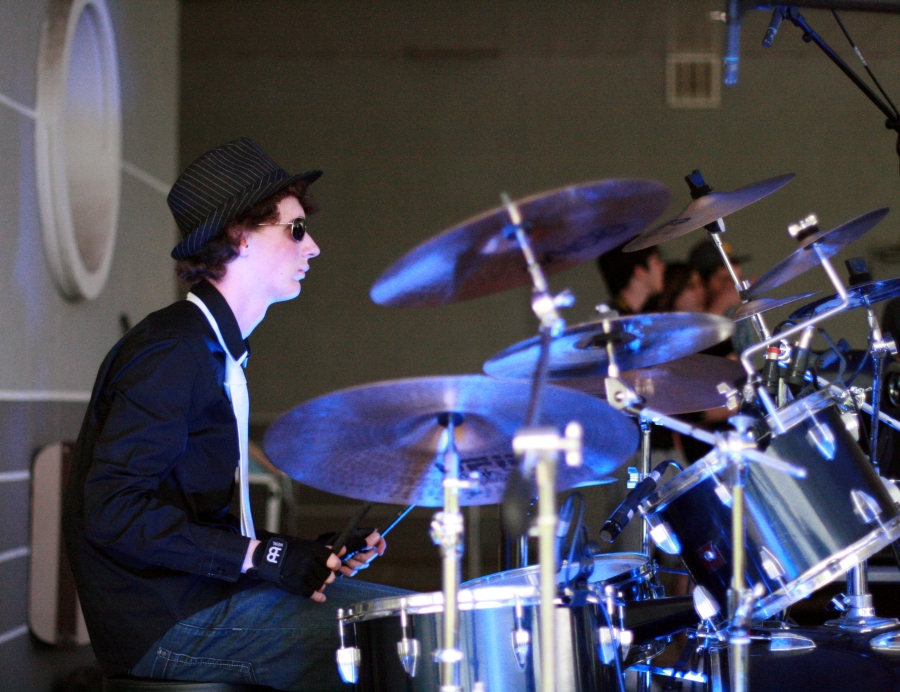Blue Drummer