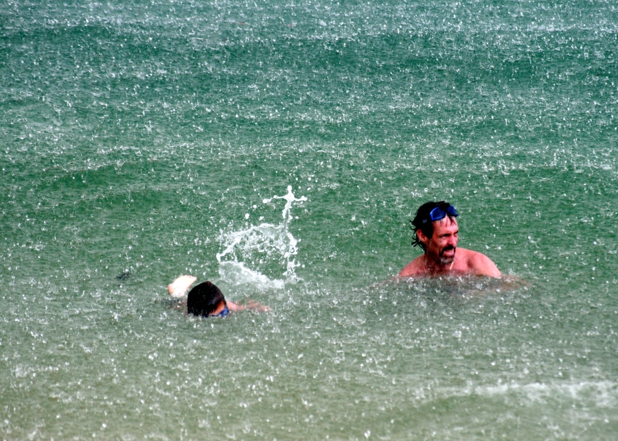 Swimming Under the Rain