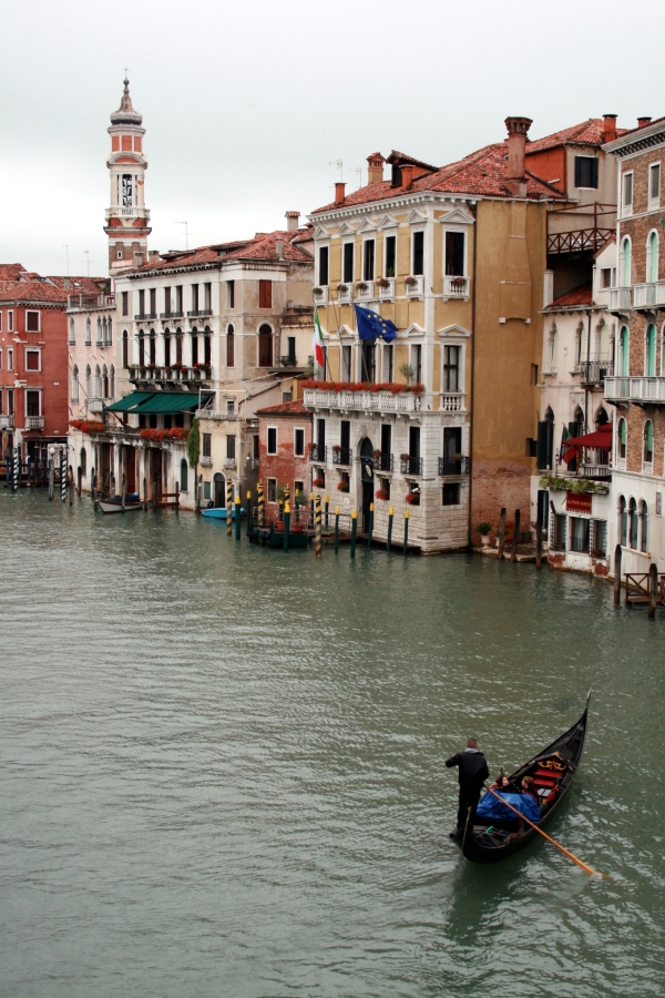 A Pirogue on the Grand Canal