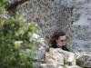 Surrounded by stones