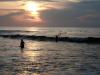 A Fisherman at Sunset